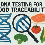 DNA testing for food traceability.