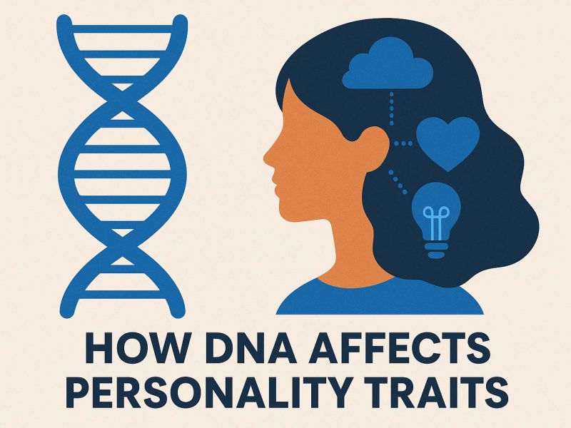 How DNA affects personality traits.
