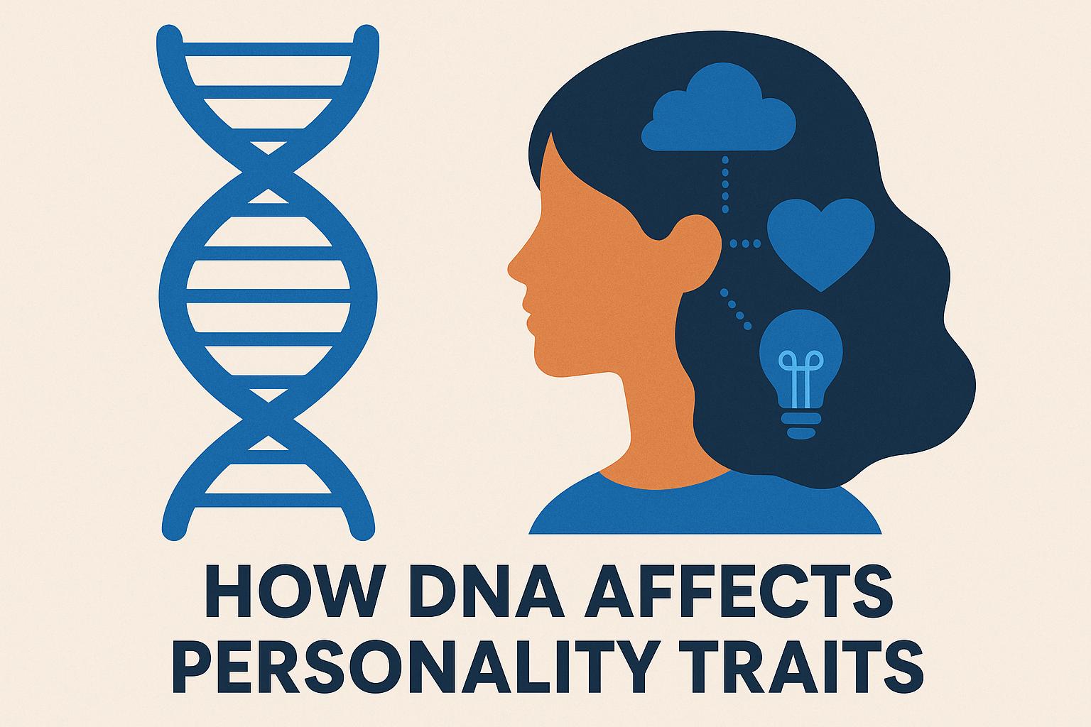 How DNA affects personality traits.