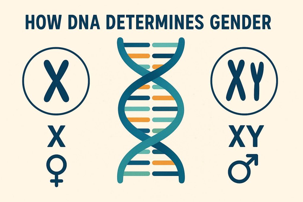 How DNA determines gender.