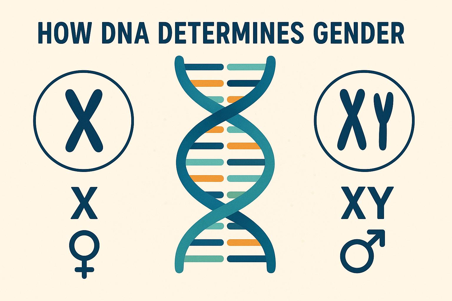 How DNA determines gender.