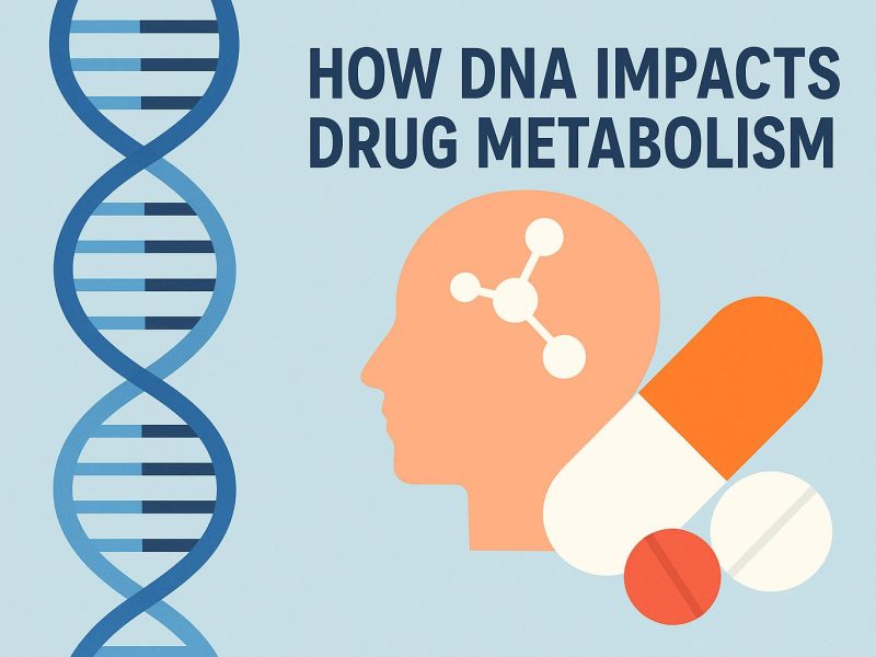 How DNA impacts drug metabolism.