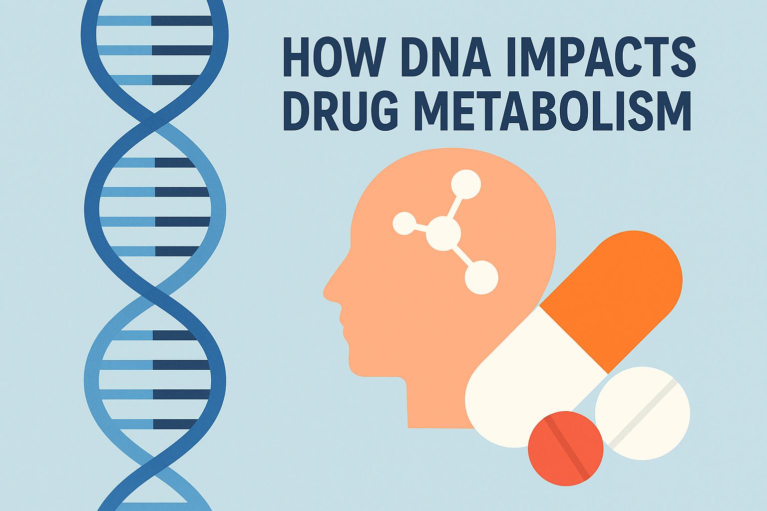 How DNA impacts drug metabolism.