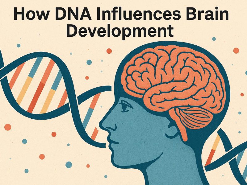 How DNA influences brain development.