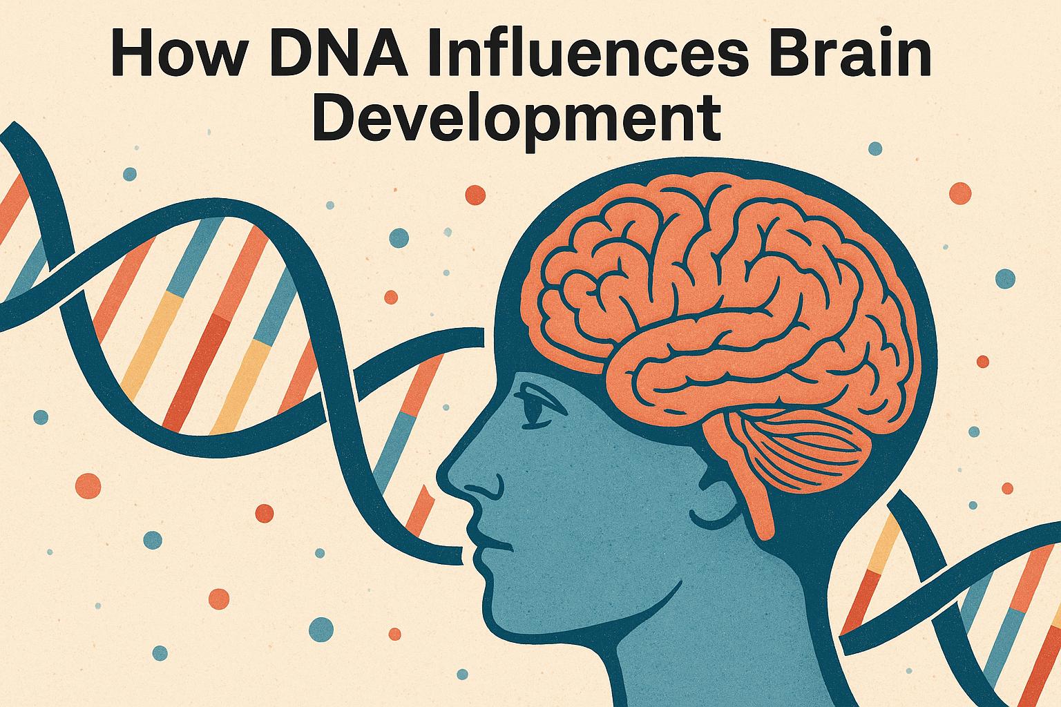 How DNA influences brain development.