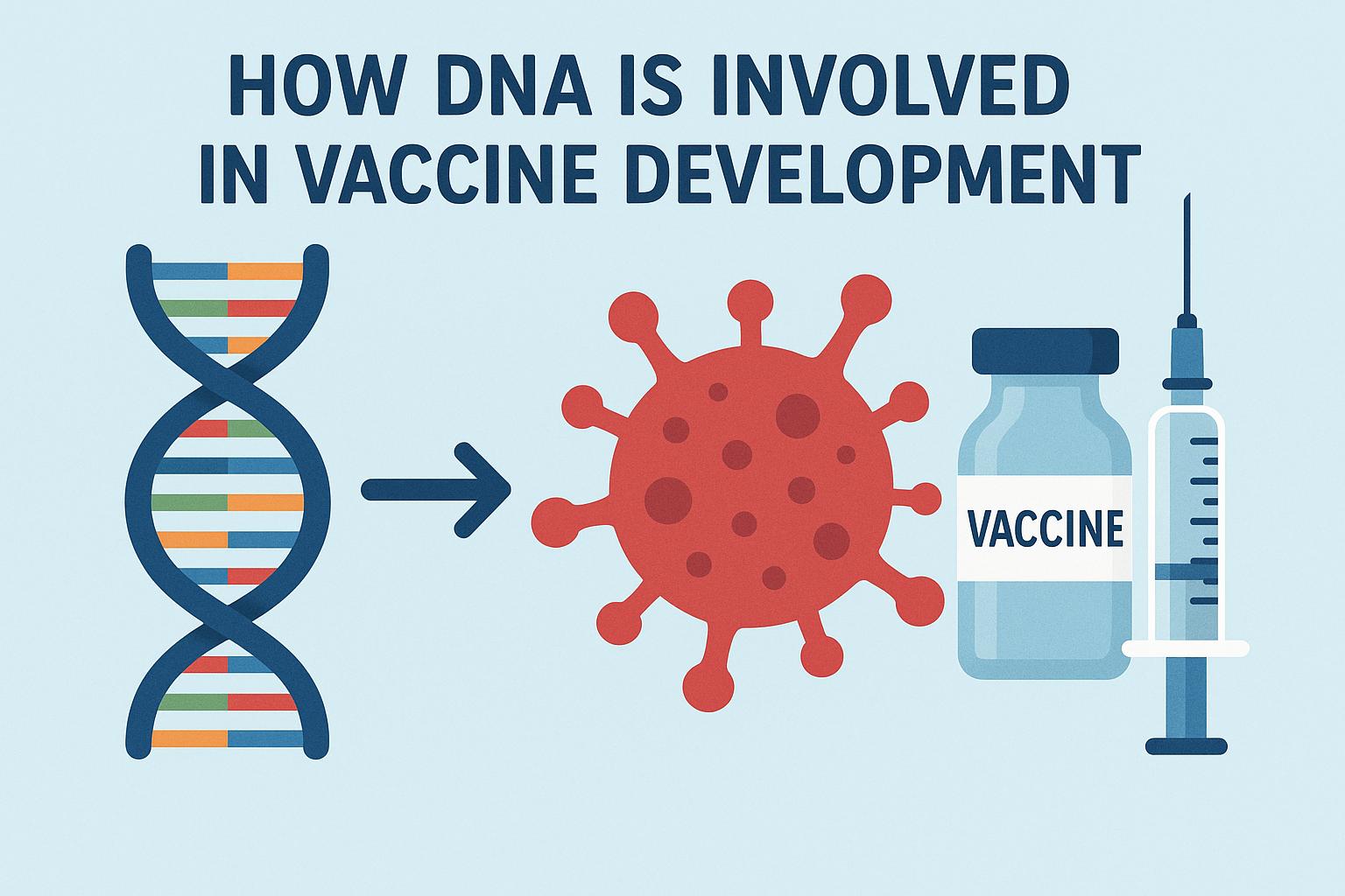 How DNA is involved in vaccine development.