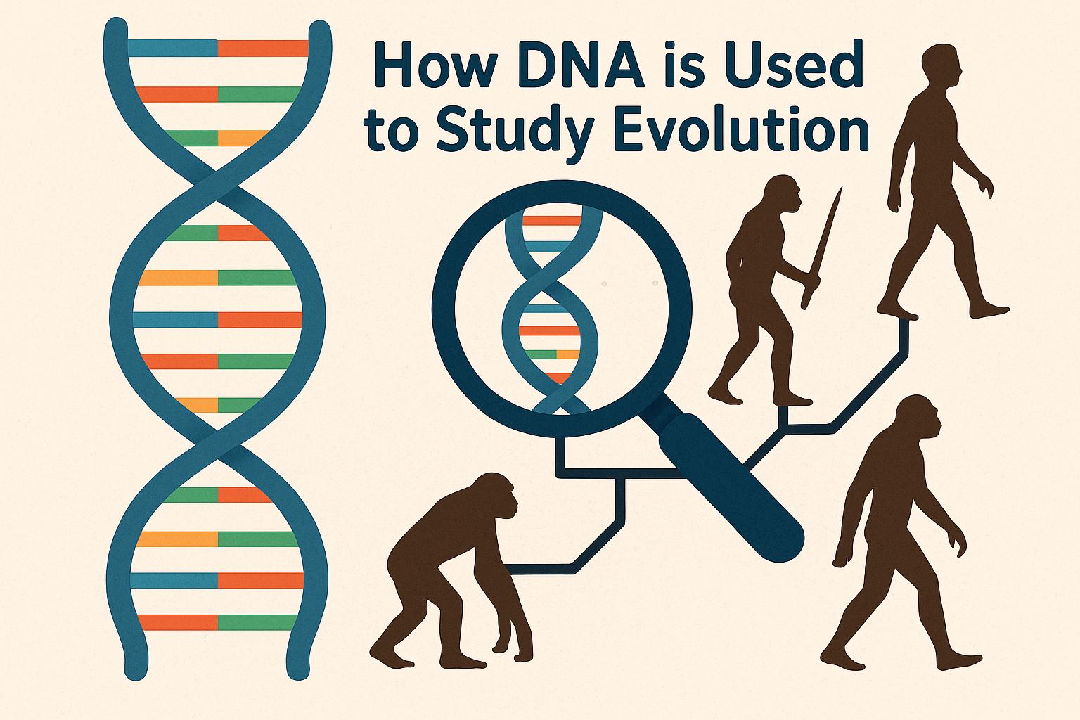 How DNA is used to study evolution.