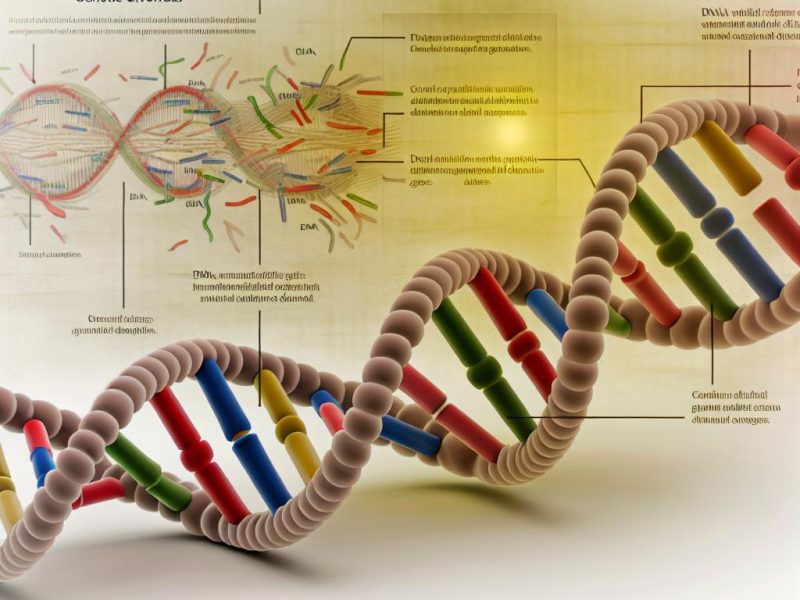 How genetic disorders are linked to DNA.