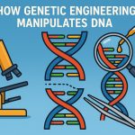 How genetic engineering manipulates DNA.