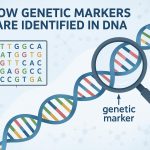 How genetic markers are identified in DNA.