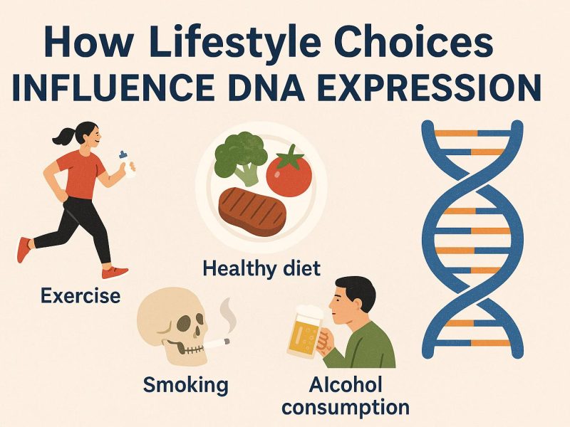 How lifestyle choices influence DNA expression.