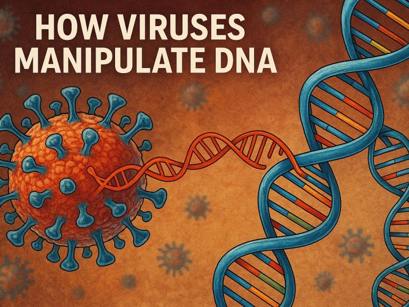 How viruses manipulate DNA.