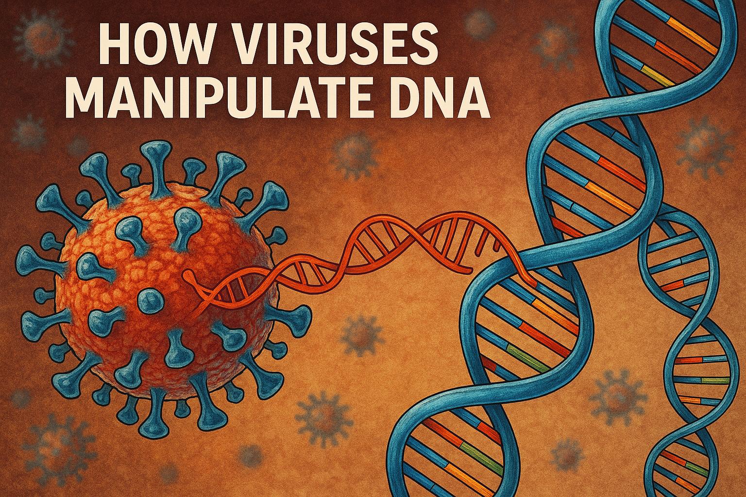 How viruses manipulate DNA.