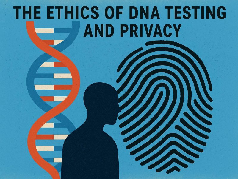 The ethics of DNA testing and privacy.