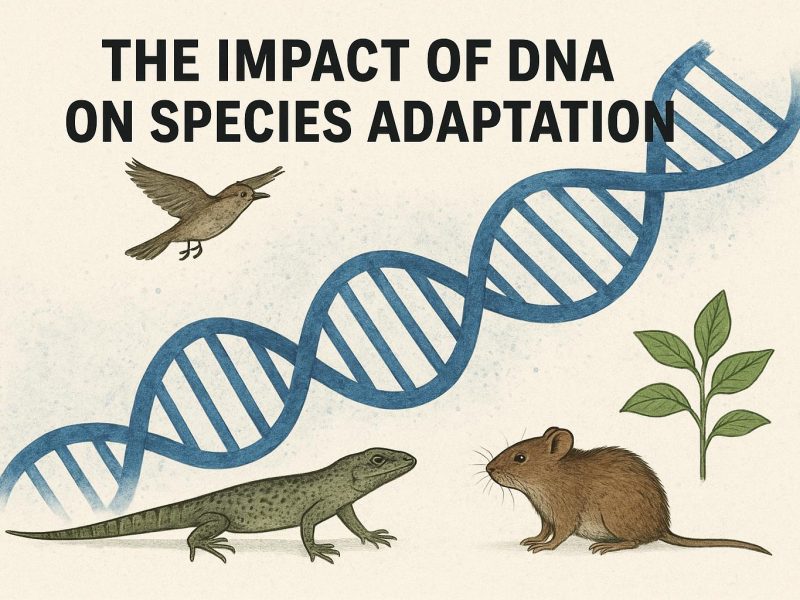 The impact of DNA on species adaptation.