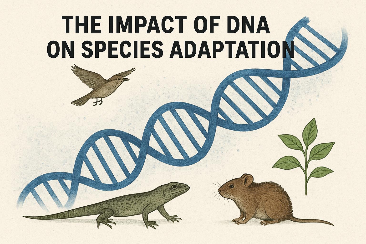 The impact of DNA on species adaptation.