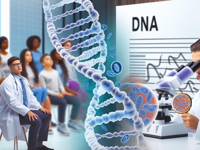 The importance of DNA in paternity testing.