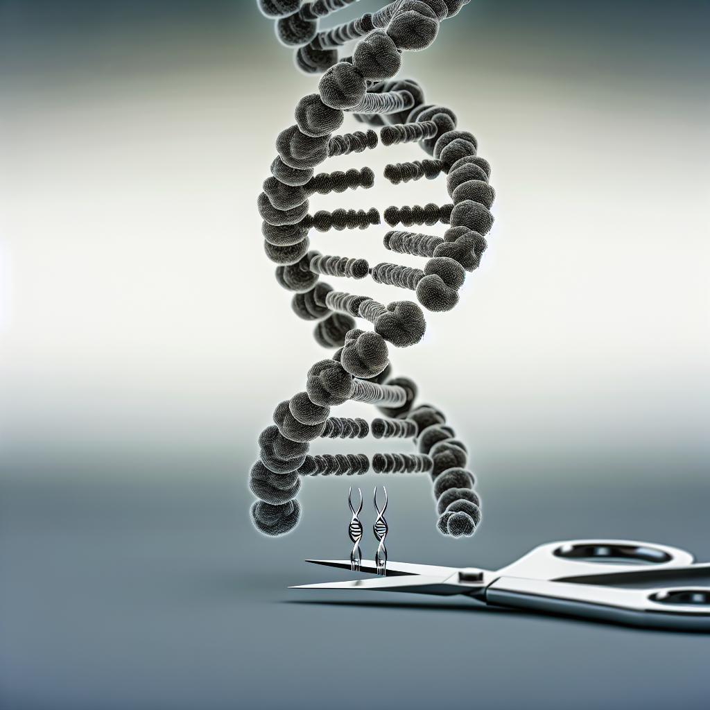 The role of DNA in inheritance.