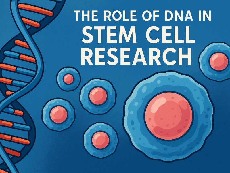 The role of DNA in stem cell research.