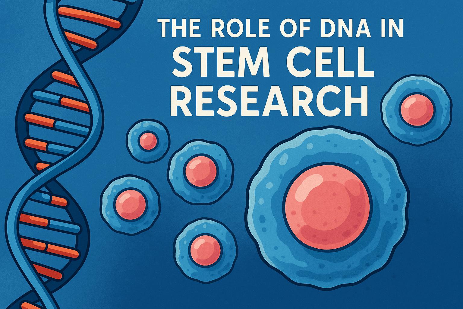 The role of DNA in stem cell research.