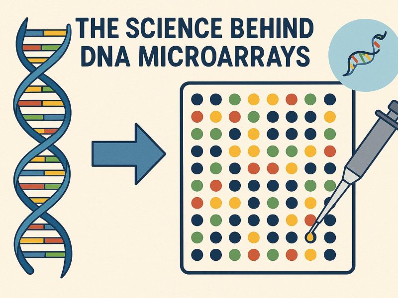 The science behind DNA microarrays.