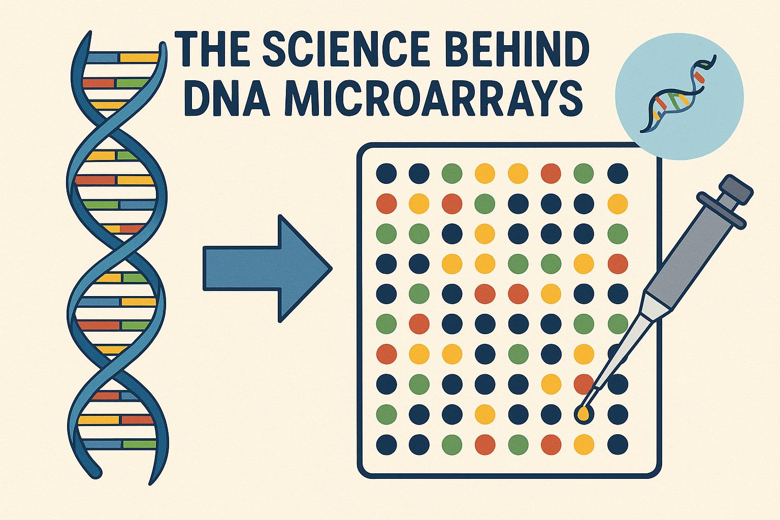 The science behind DNA microarrays.