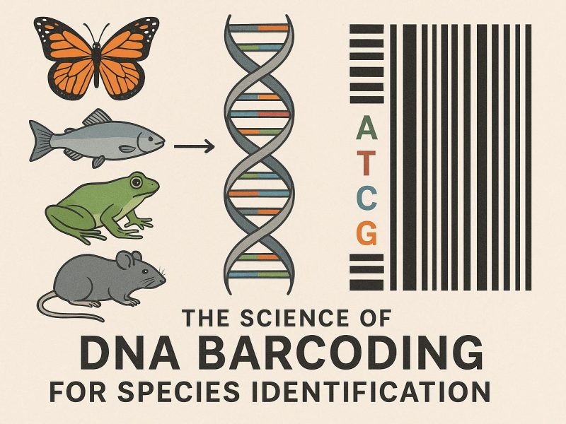 The science of DNA barcoding for species identification.
