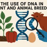 The use of DNA in plant and animal breeding.