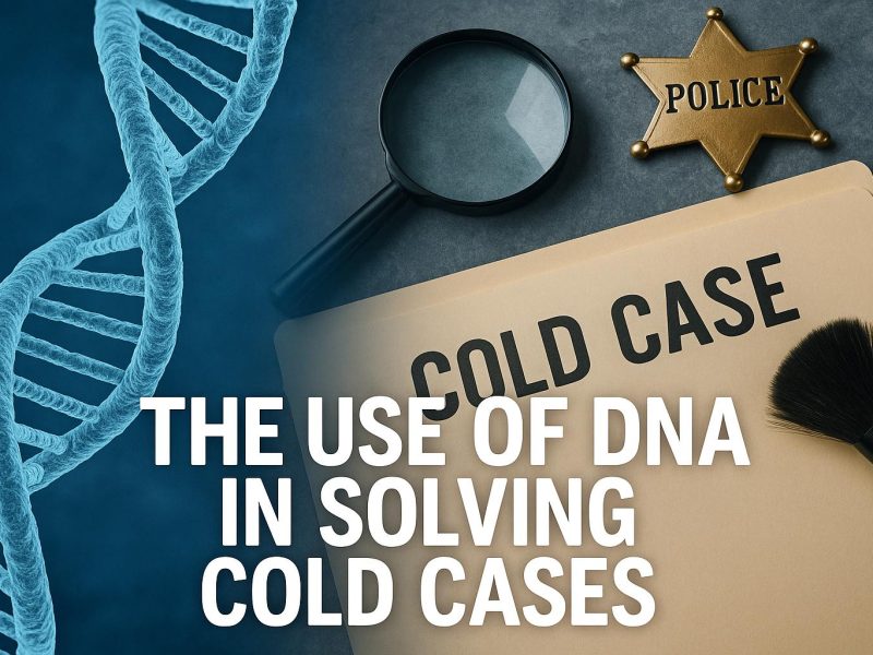 The use of DNA in solving cold cases.