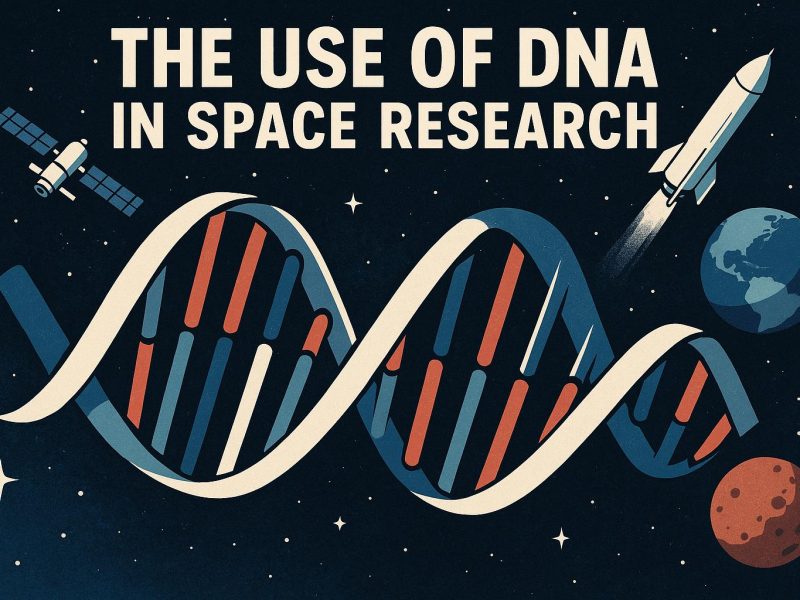 The use of DNA in space research.