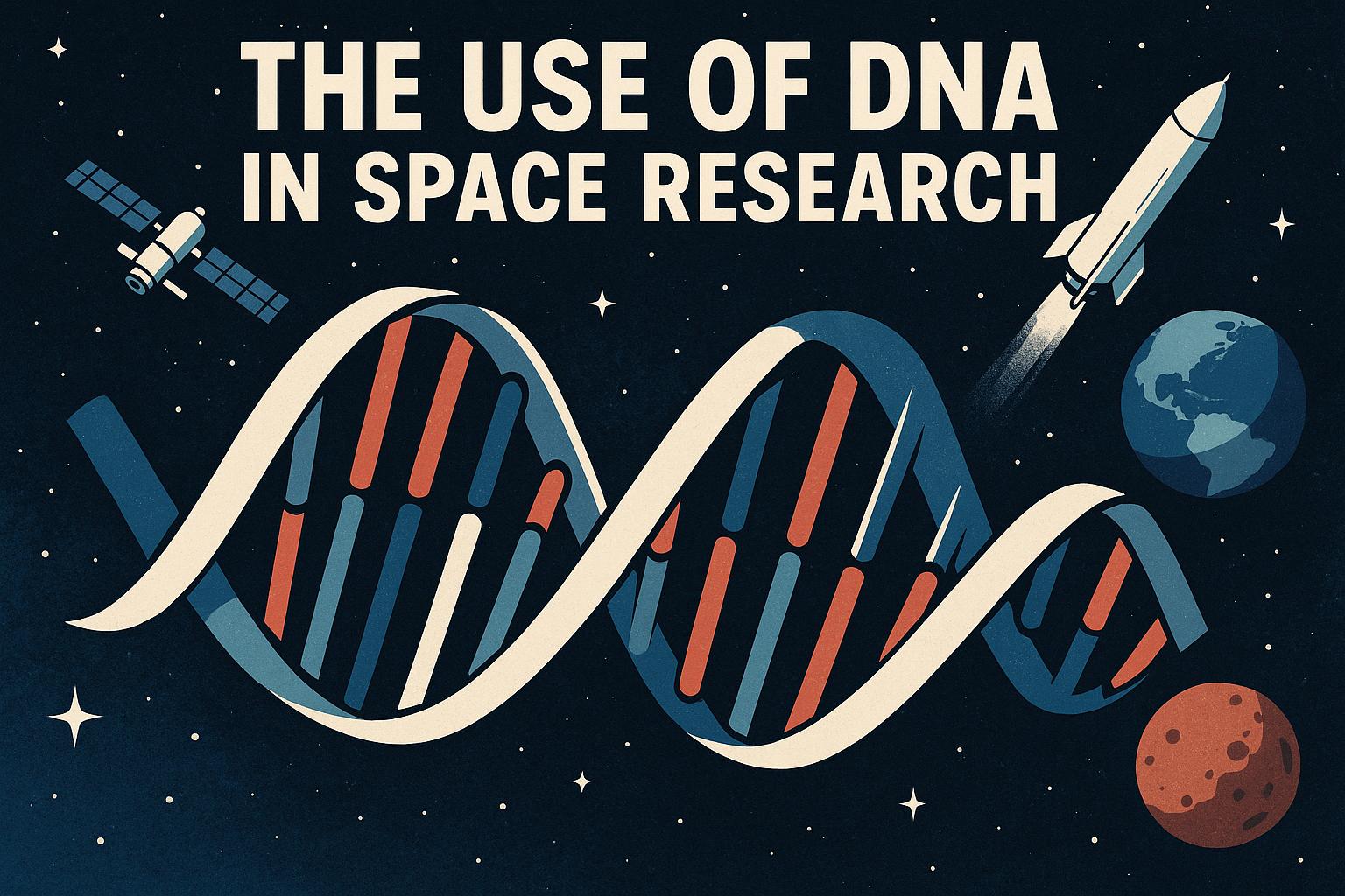 The use of DNA in space research.